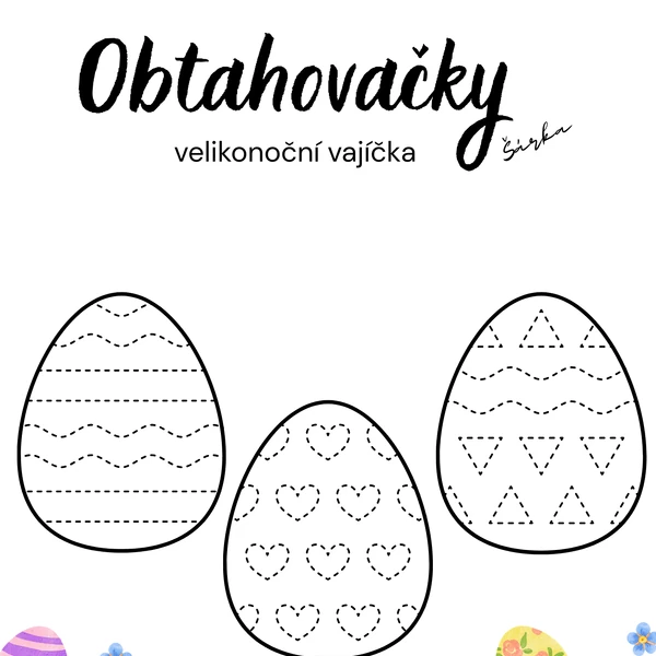 OBTAHOVAČKY - velikonoční vajíčka