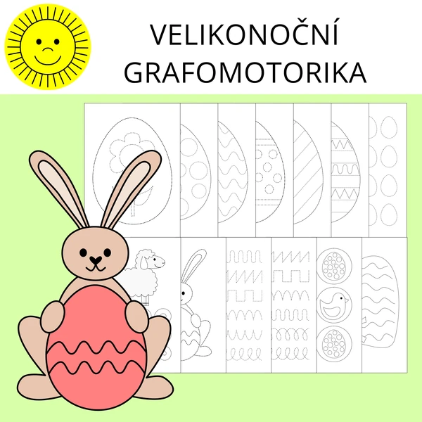 VELIKONOČNÍ GRAFOMOTORIKA