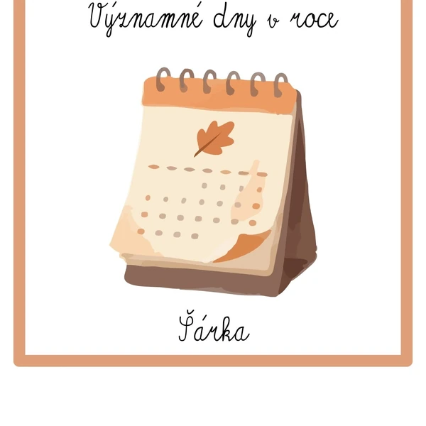 VÝZNAMNÉ dny v roce