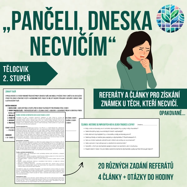 Referáty do TV pro necvičící