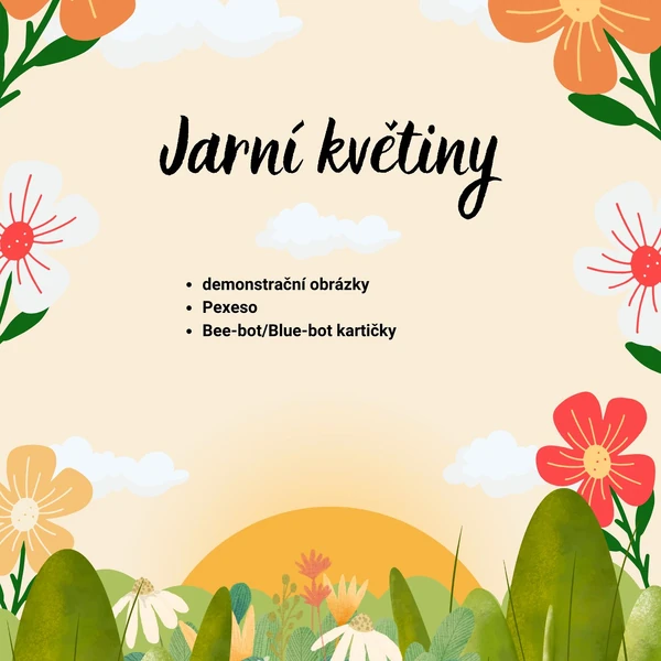 Jarní květiny - soubor