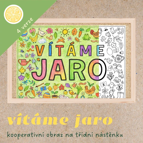 VÍTÁME JARO - kooperativní obraz