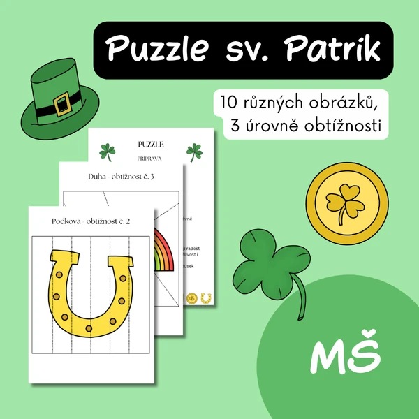Den sv. Patrika - puzzle
