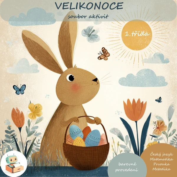 VELIKONOCE - soubor aktivit pro 1. ročník.