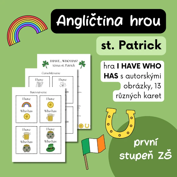 St. Patrick’s day - I have, who has?