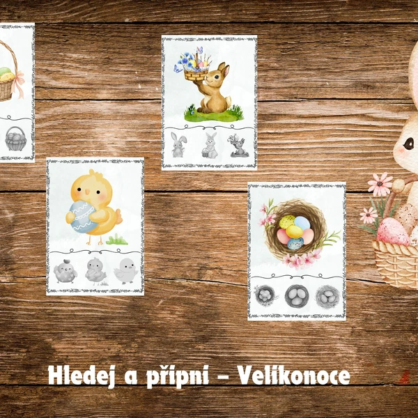 Hledej a připni – Velikonoce