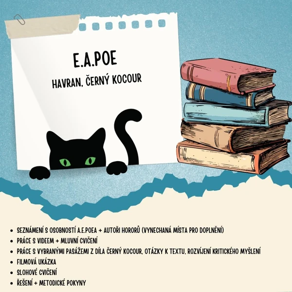 E. A. Poe - Havran, Černý kocour