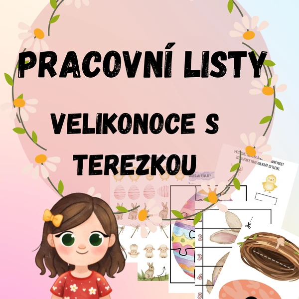 Pracovní listy VELIKONOCE S TEREZKOU