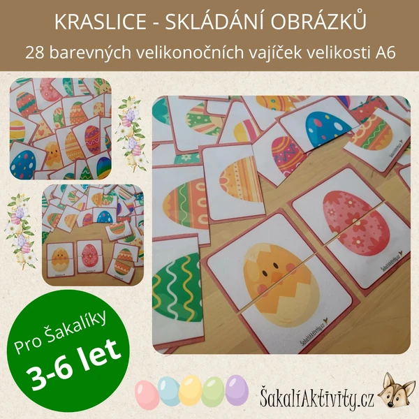 KRASLICE - skládání obrázků
