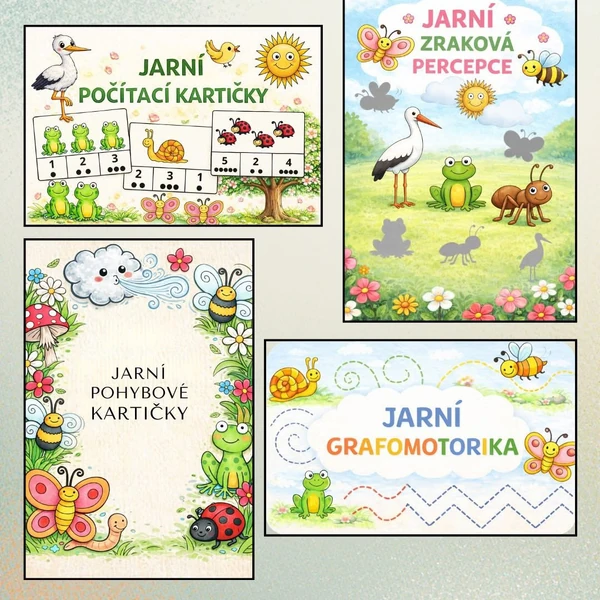 🌷Vítáme jaro- soubor aktivit🌷