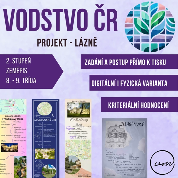 Vodstvo ČR (Projekt - Lázně)