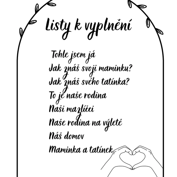 Listy k vyplnění 