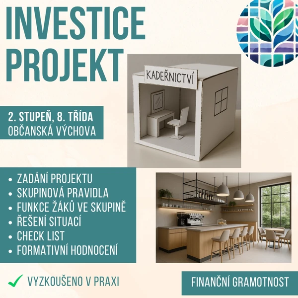 Investice projekt- Finanční gramotnost
