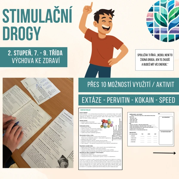 Stimulační drogy - závislost (balíček materiálů)