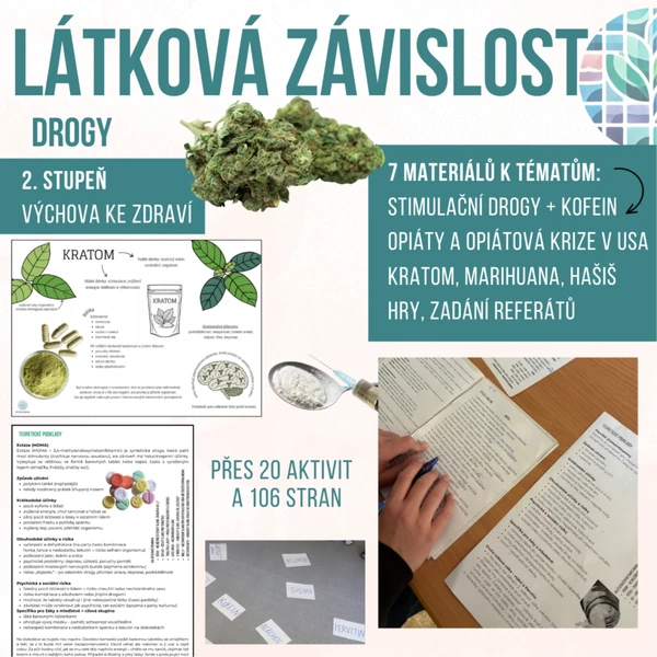 Látkové závislosti (drogy) - balíček