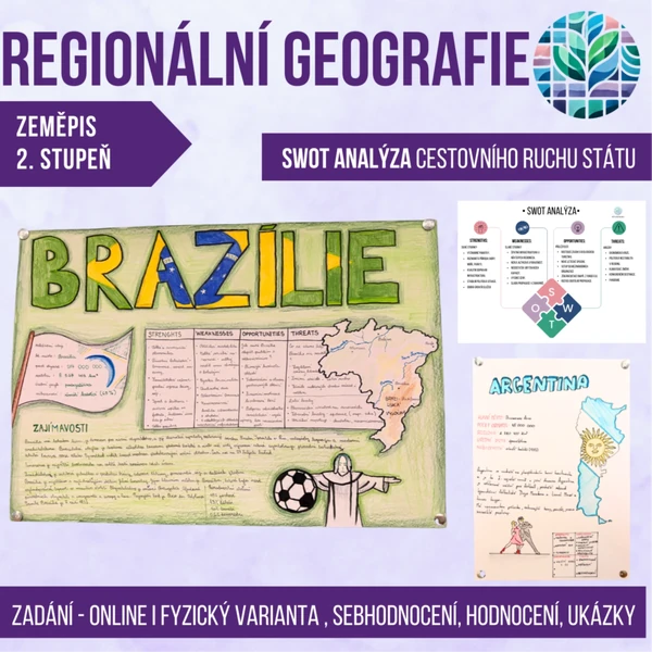 Regionální geografie - SWOT analýza jakéhokoliv státu (z Asie, Ameriky, Evropy)
