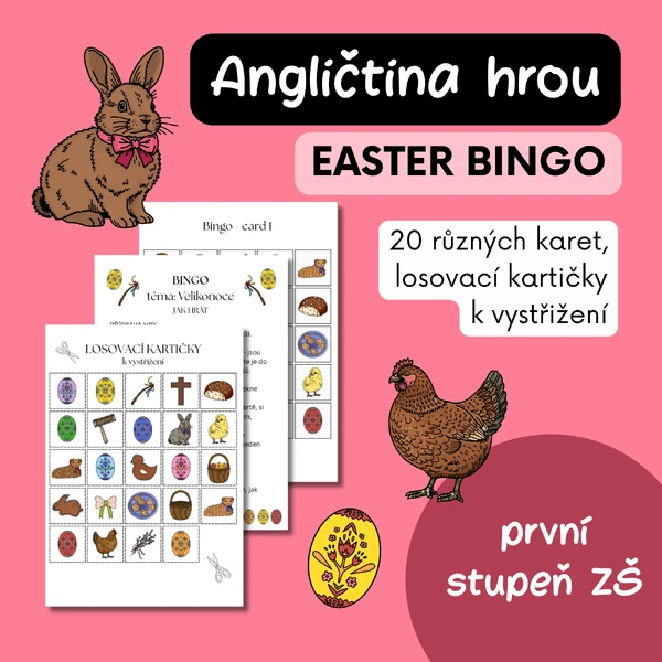 Anglické velikonoční bingo