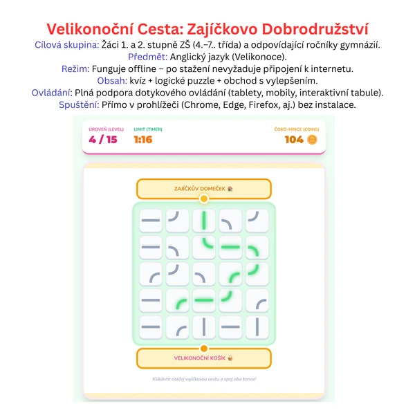 Easter Bunny's Adventure - Zajíčkovo Velikonoční dobrodružství