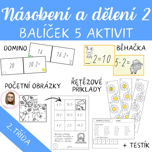 NÁSOBENÍ A DĚLENÍ 2 - BALÍČEK AKTIVIT