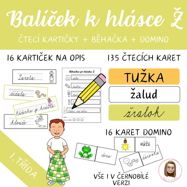 HLÁSKA Ž - balíček aktivit