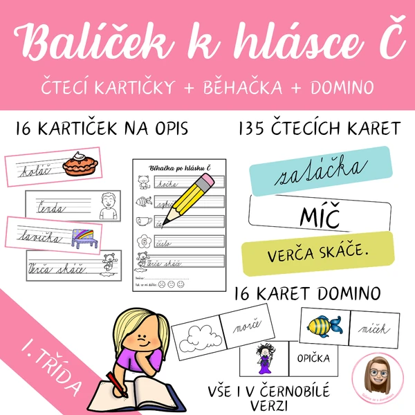 HLÁSKA Č - balíček aktivit
