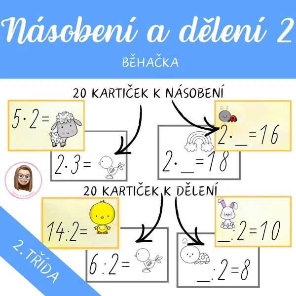 NÁSOBENÍ A DĚLENÍ 2 – jarní běhačka