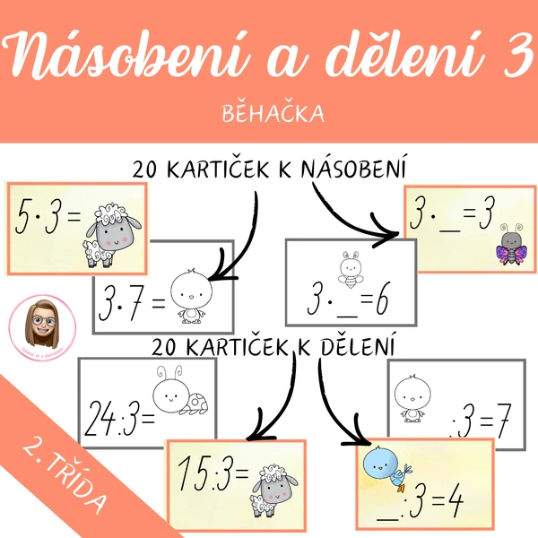 NÁSOBENÍ A DĚLENÍ 3 - běhačka