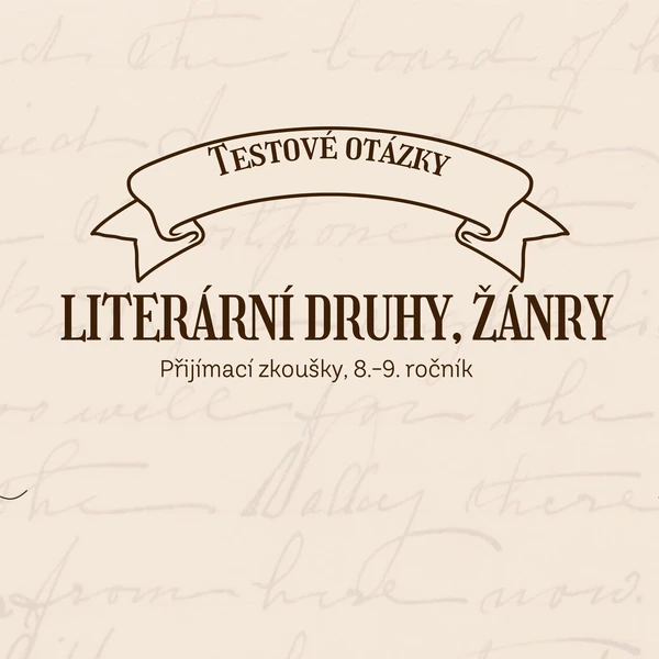 Literární druhy, žánry