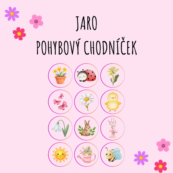 Jaro - pohybový chodníček