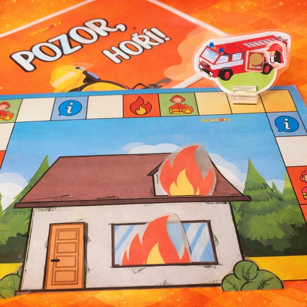 Desková hra - Pozor, hoří!