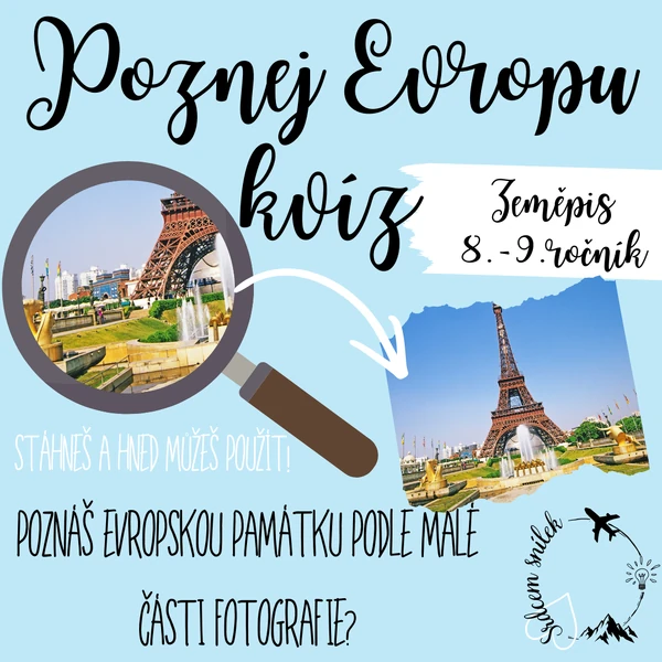 Poznej Evropu - poznávání památek a turistických míst Evropy