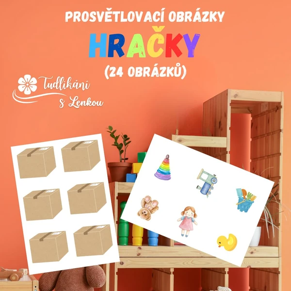 Prosvětlovací obrázky - Hračky