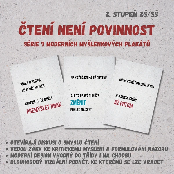 ČTENÍ NENÍ POVINNOST