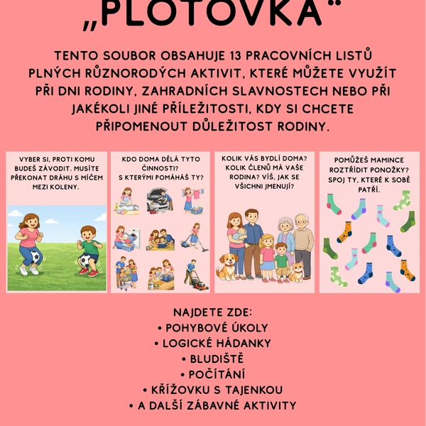 Den rodiny - plotovka