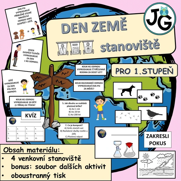 Den Země pro 1.stupeň