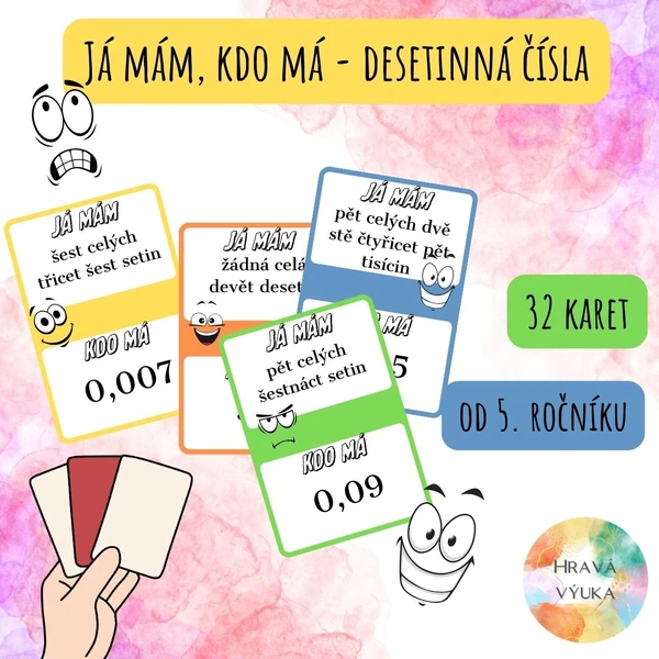 Já mám, kdo má - desetinná čísla