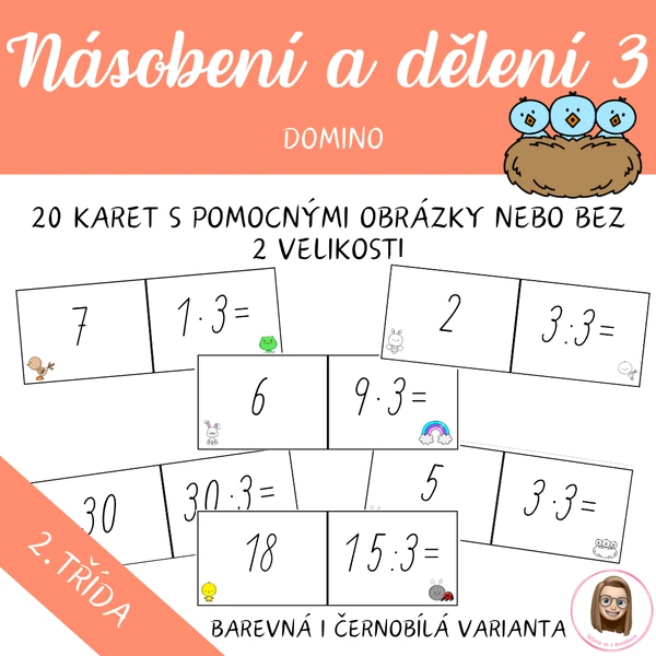 NÁSOBENÍ A DĚLENÍ 3 - domino
