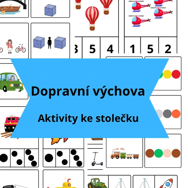 Dopravní výchova - aktivity ke stolečku 