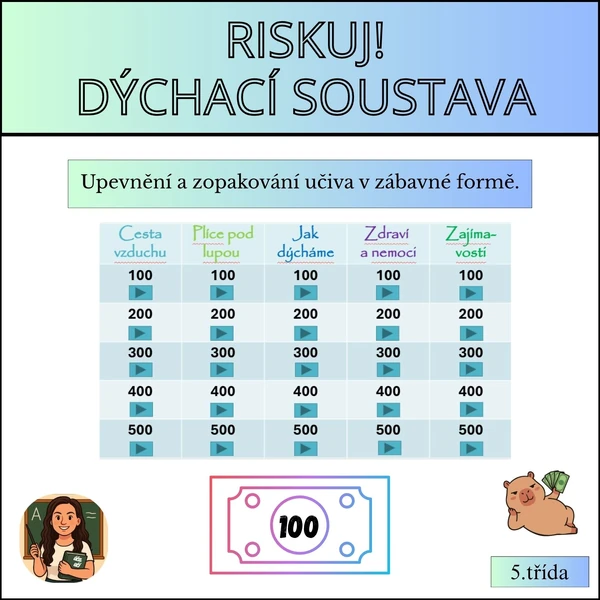 RISKUJ! dýchací soustava