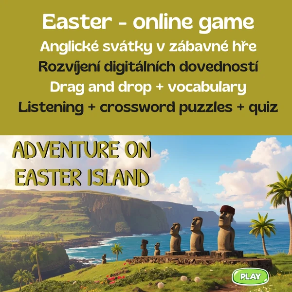 Easter - interaktivní online hra do angličtiny