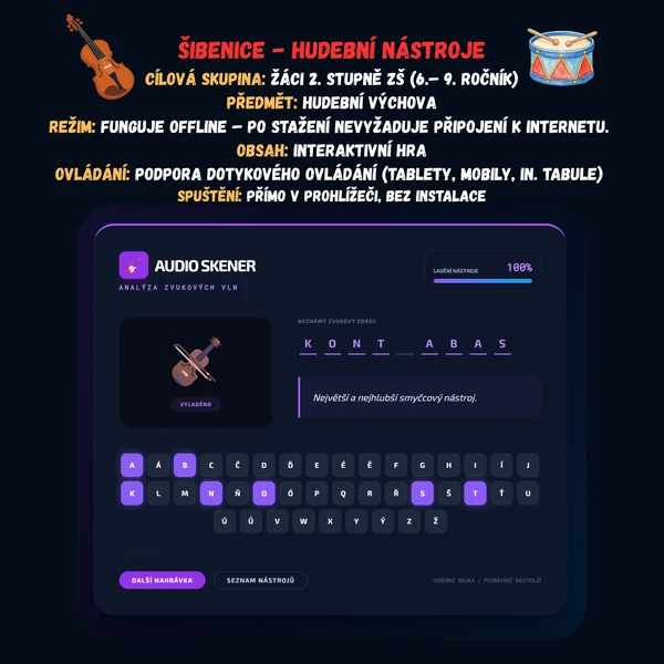 Šibenice - Hudební nástroje
