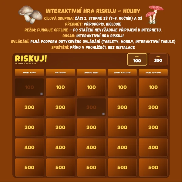 Riskuj! - Houby