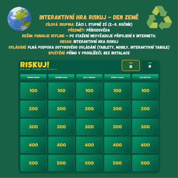 Riskuj! - Den Země
