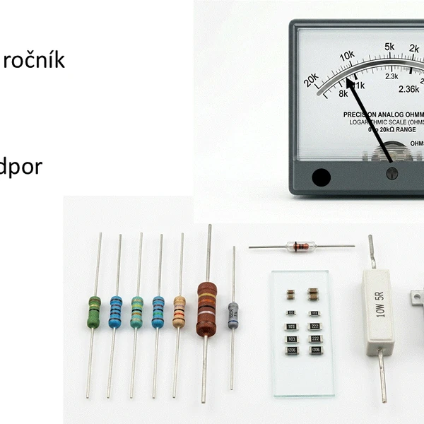 Fyzika pro 8. ročník - elektrický odpor, rezistory