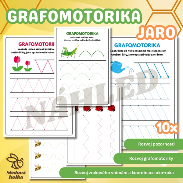 Grafomotorika - Jaro