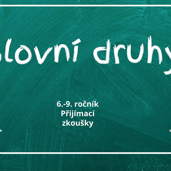 Slovní druhy