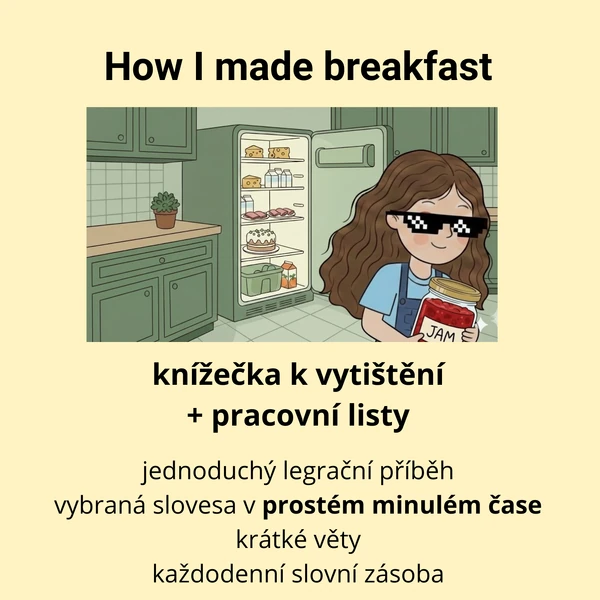 Knížečka How I made breakfast