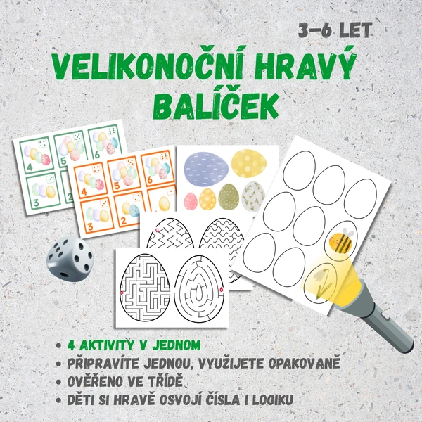 VELIKONOČNÍ HRAVÝ BALÍČEK
