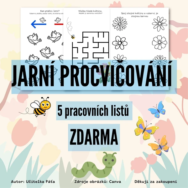 Jarní procvičování - ZDARMA