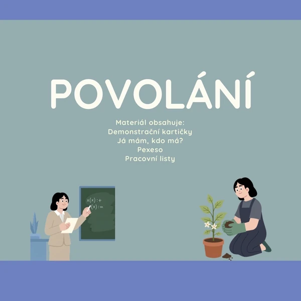 Povolání- aktivity pro MŠ
